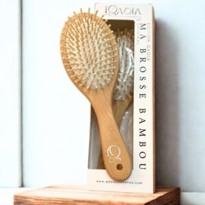 Brosse Bambou soins cheveux