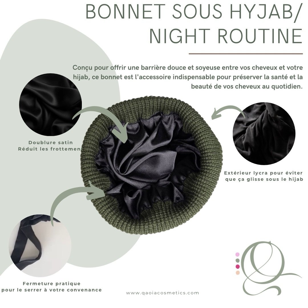 Bonnet soie de satin – Image 9