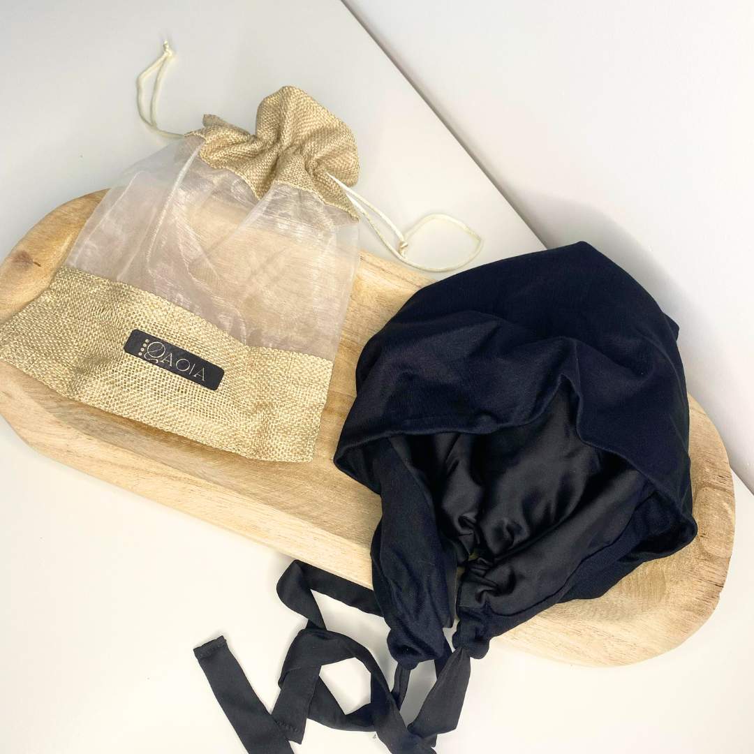 Bonnet soie de satin – Image 2