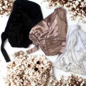 Bonnet soie de satin